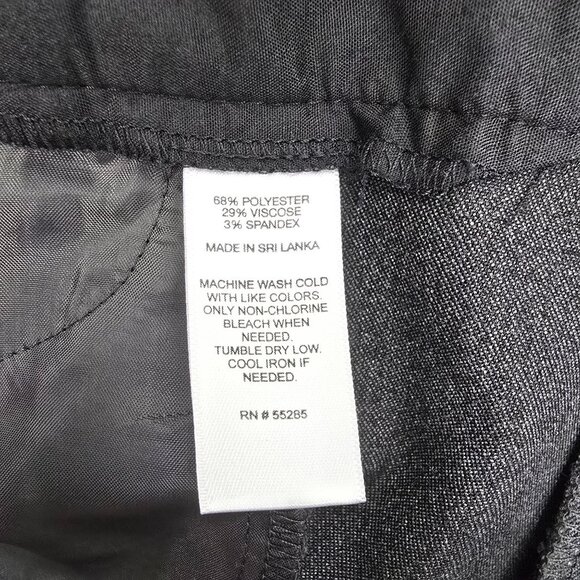 Express Columnist Pants Womens Gray Dress Size 2S Career Trousers - Picture 7 of 12